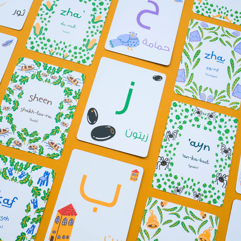 Alphabet Flashcards - Arabic