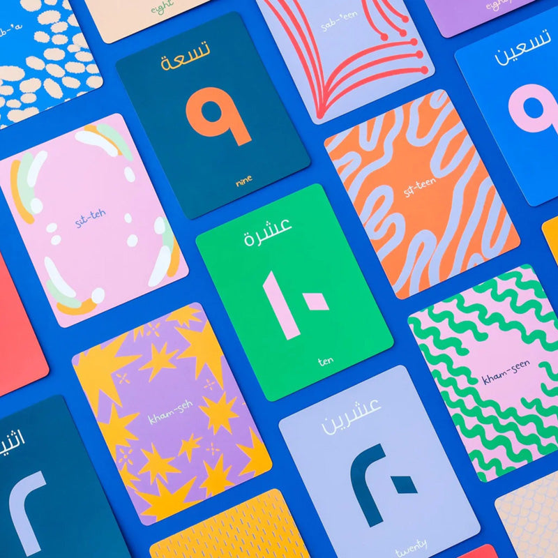 Numbers Flashcards - Arabic