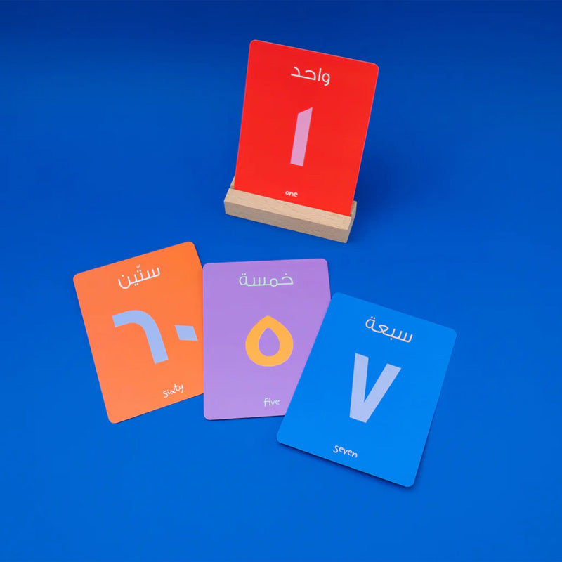 Numbers Flashcards - Arabic
