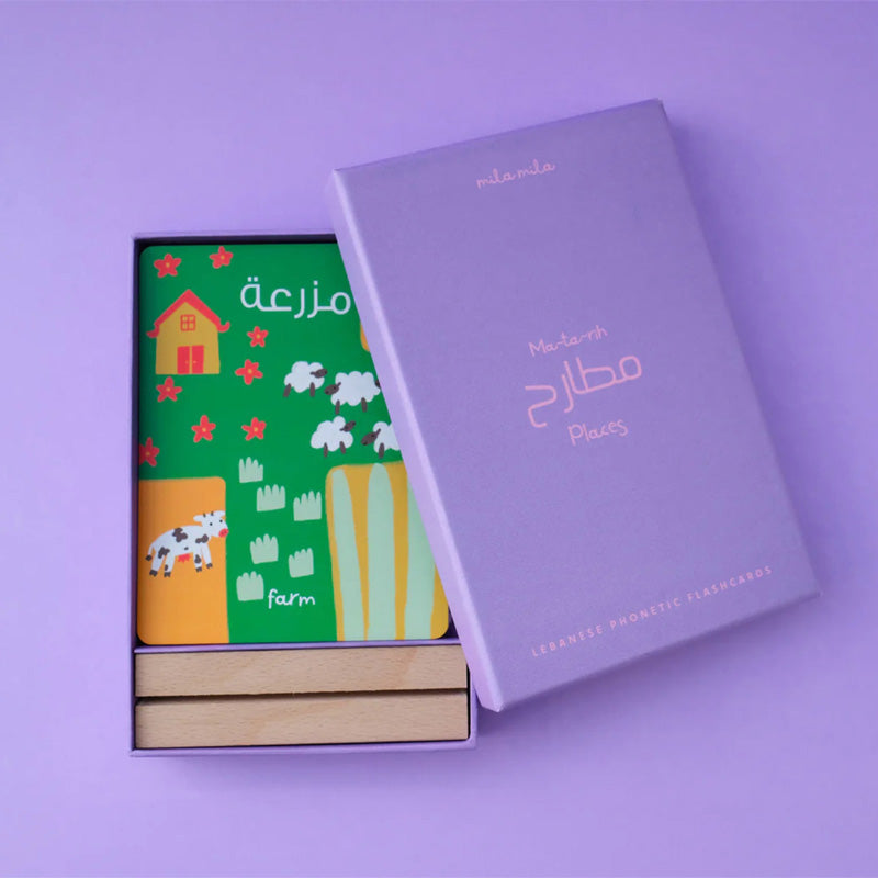 Places Flashcards - Arabic