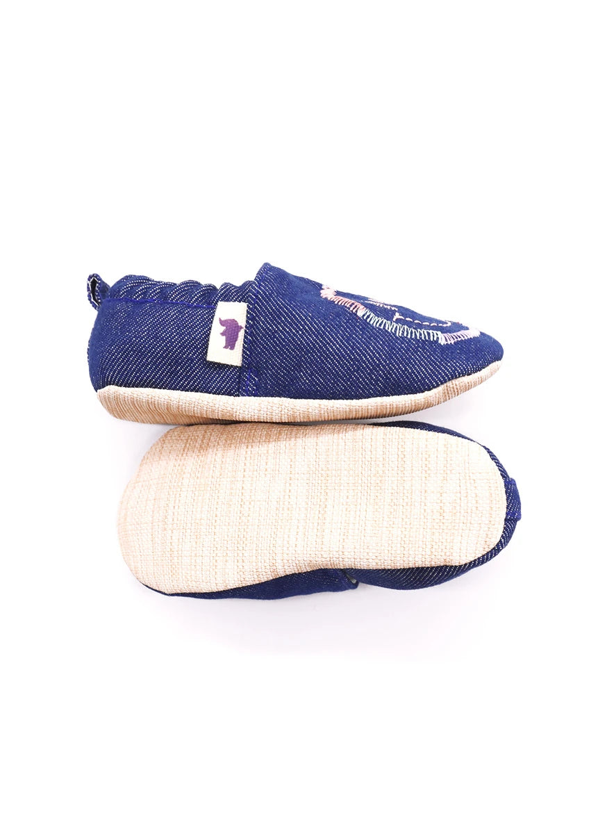 Non-Slip Moccasins - Happy Peace