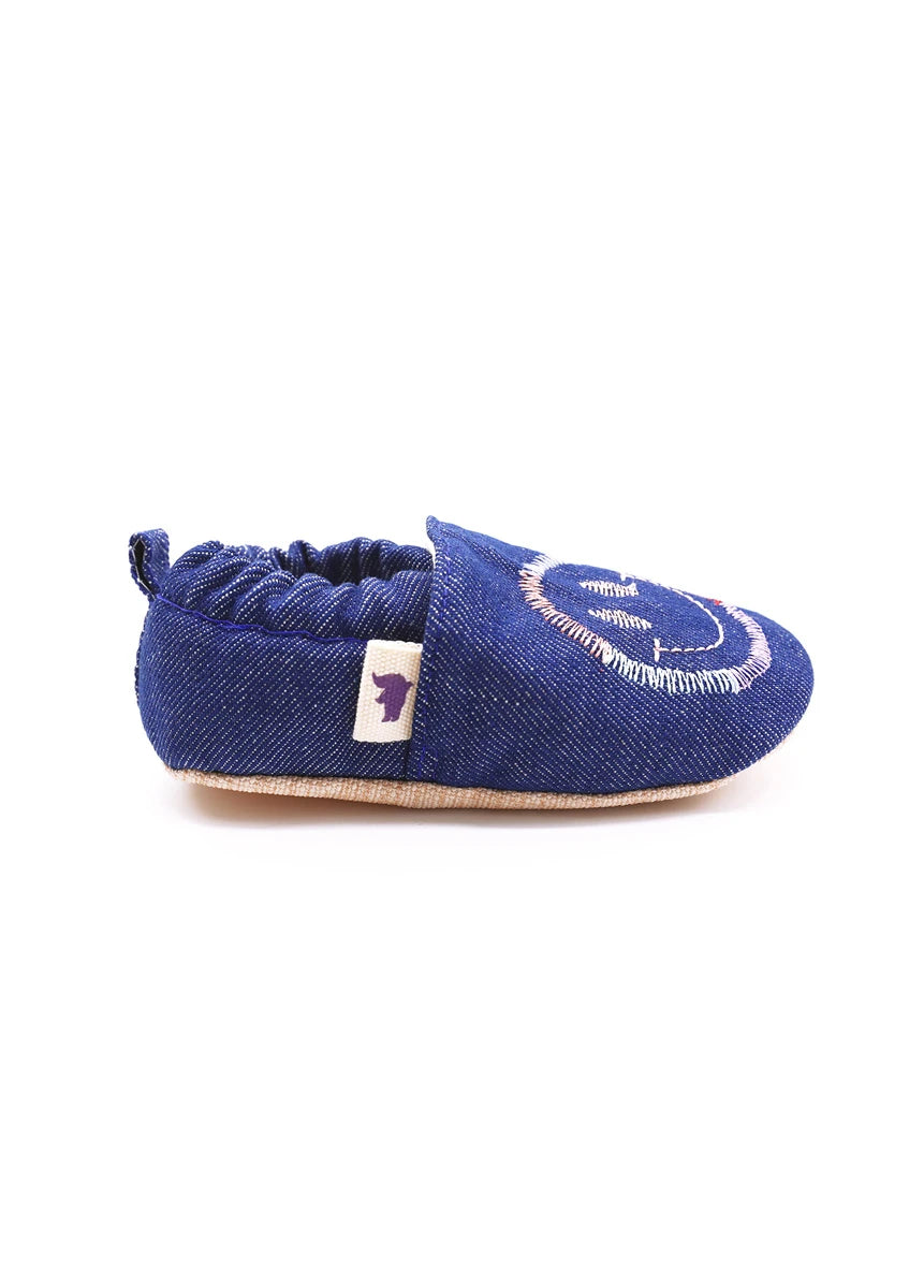 Non-Slip Moccasins - Happy Peace