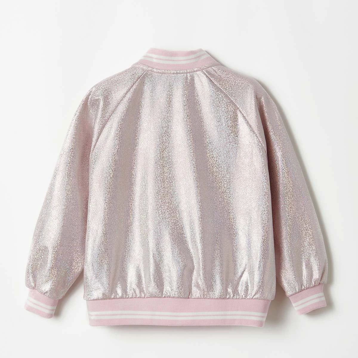 Sparkling Pink Bomber Jacket