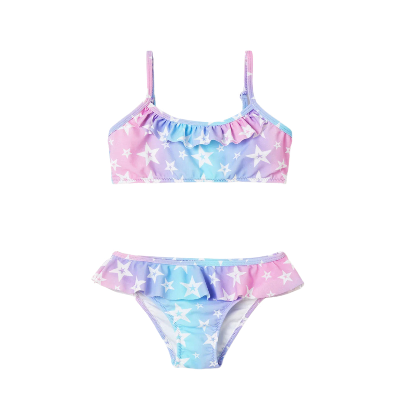 Stars Ruffle Bikini