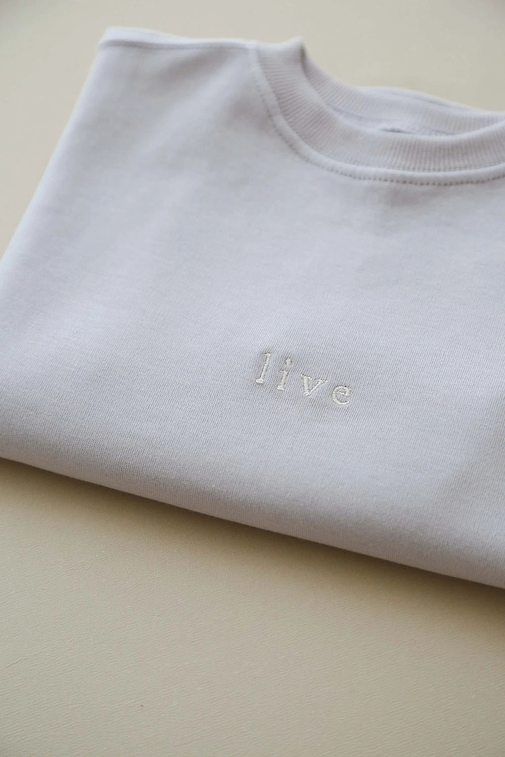 Oversize Lilac Basic T-shirt