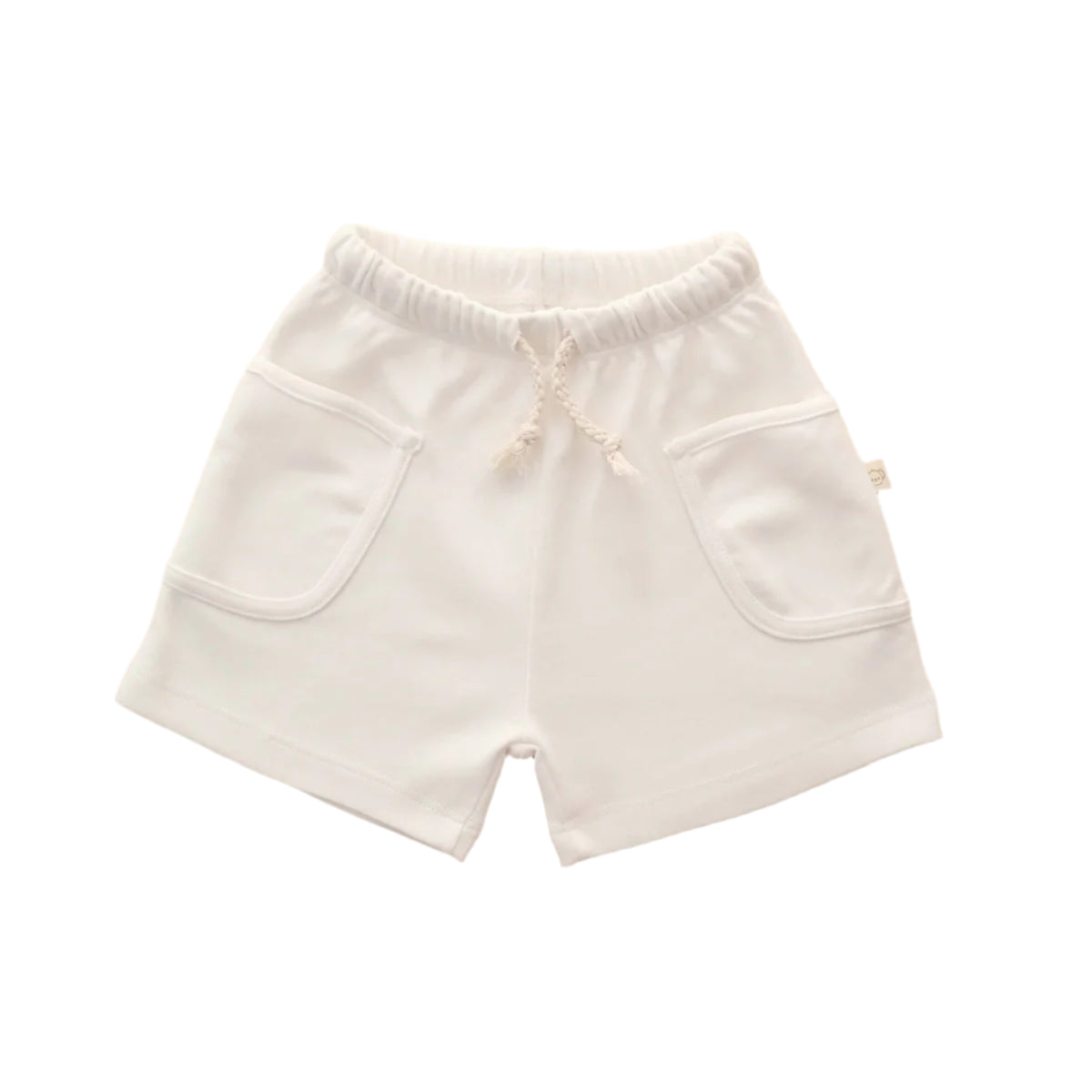 Basic Off-White Shorts