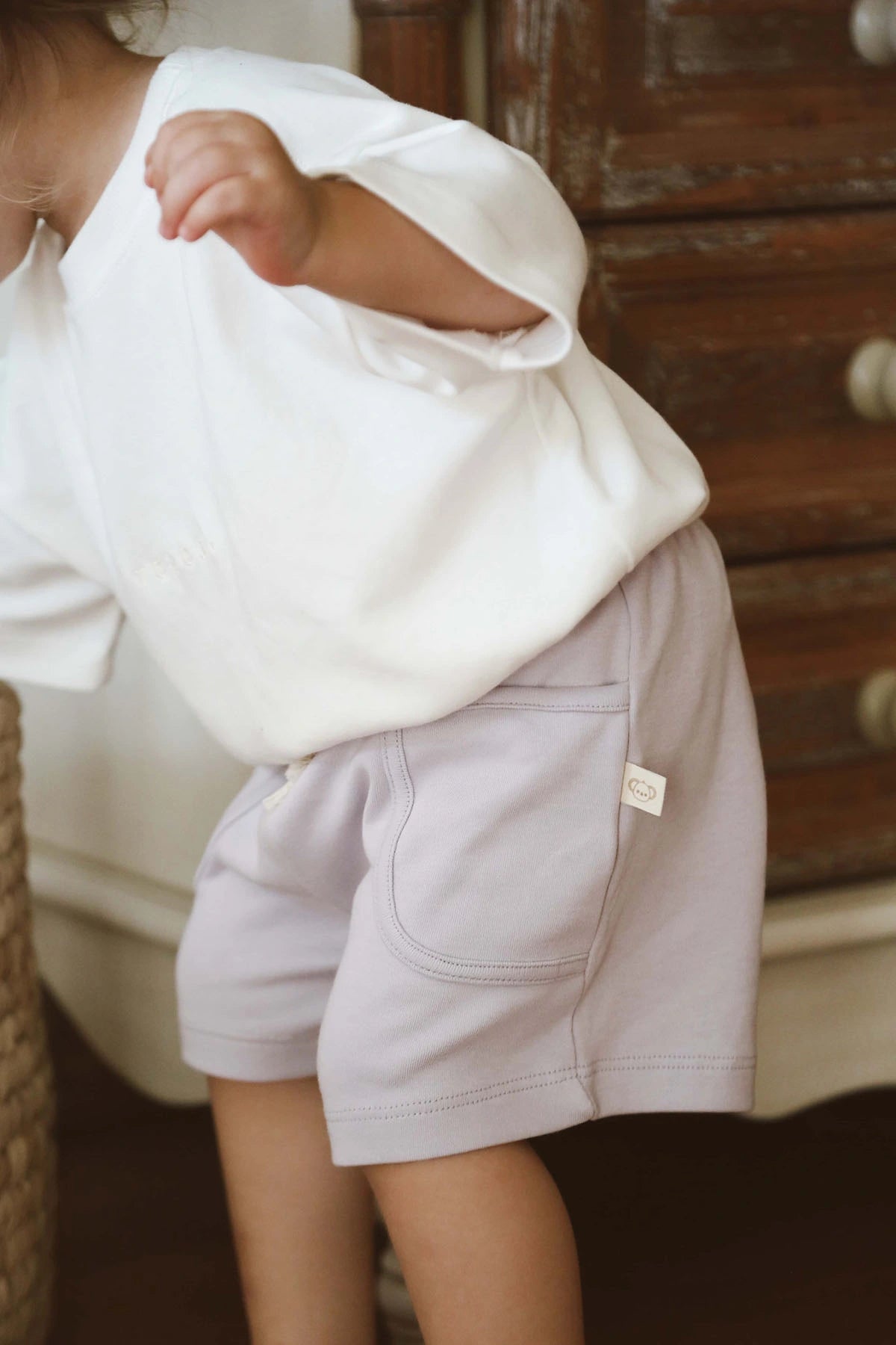 Basic Lilac Shorts
