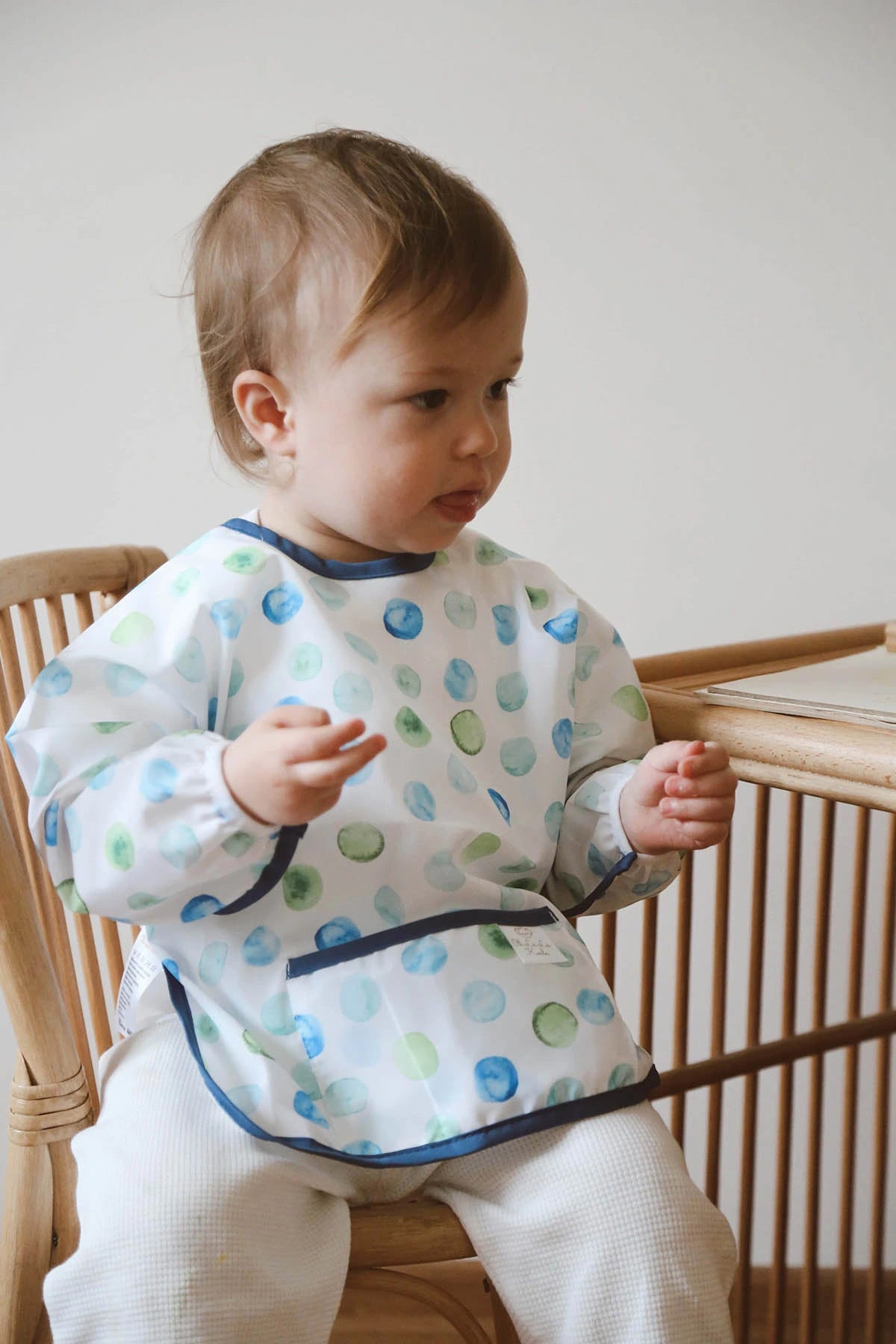 Blue Balls Activity Bib