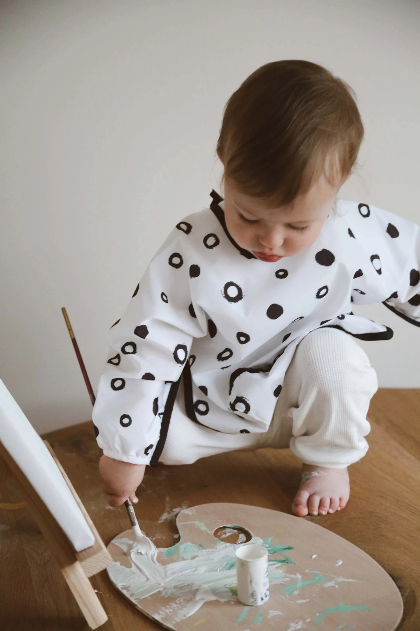 Black Balls Activity Bib