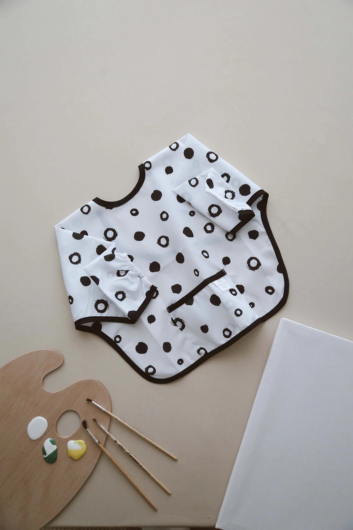 Black Balls Activity Bib
