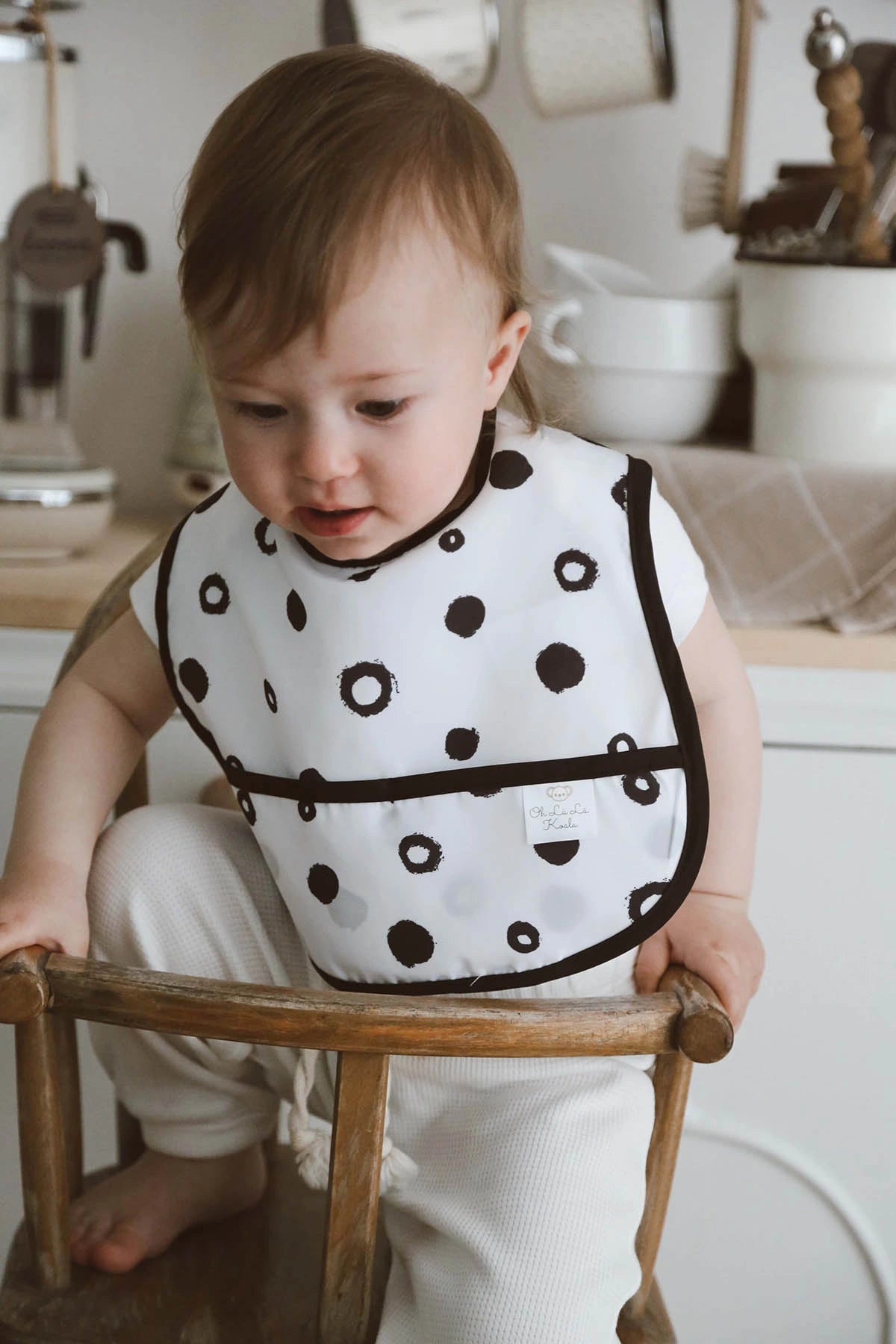 Black Feeder Bib Set