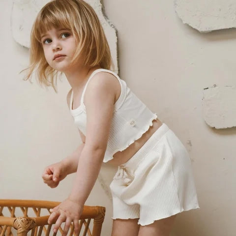 Seashell Crop and Shorts Set