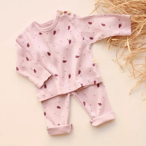 Grape Ribbed Set
