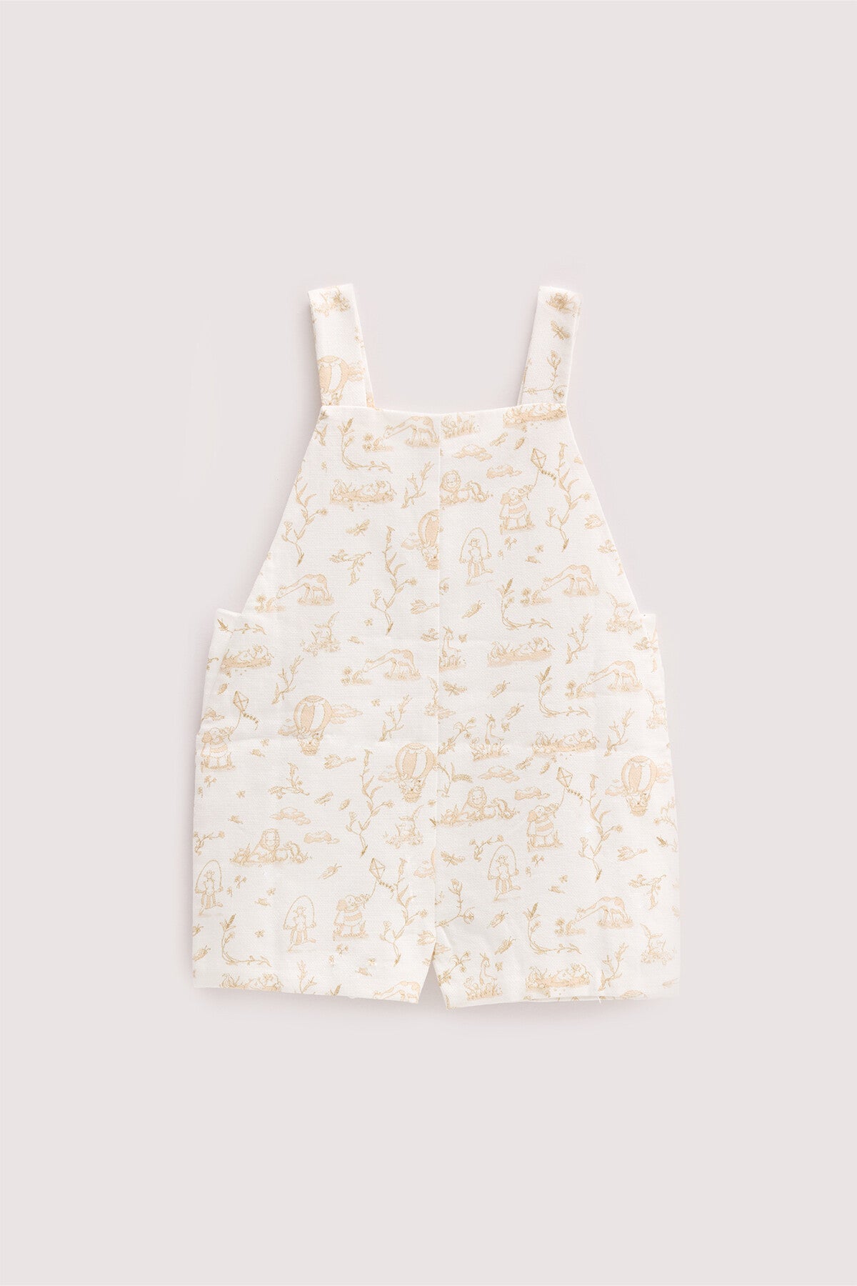 Toile De Jouy Jumpsuit - Beige