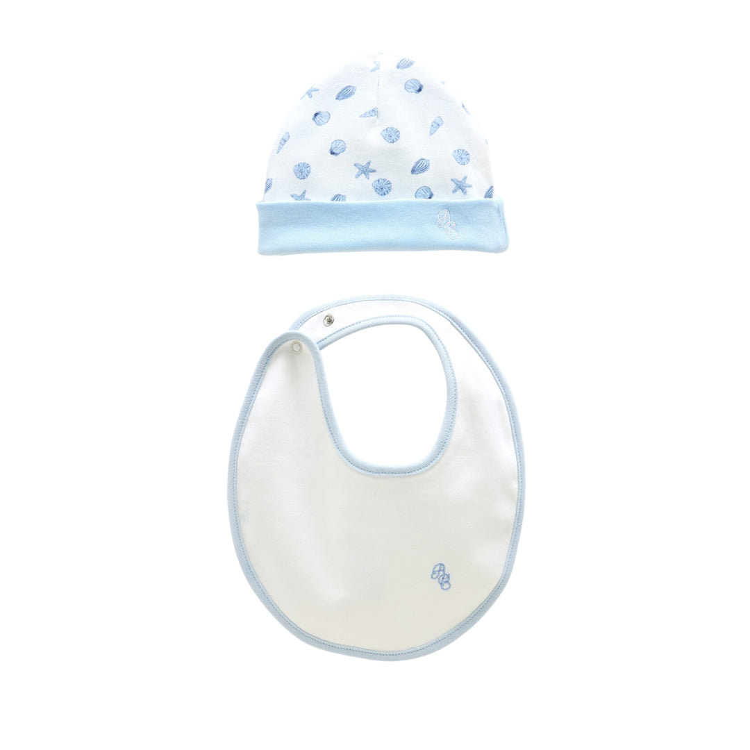Seashell Hat & Bib
