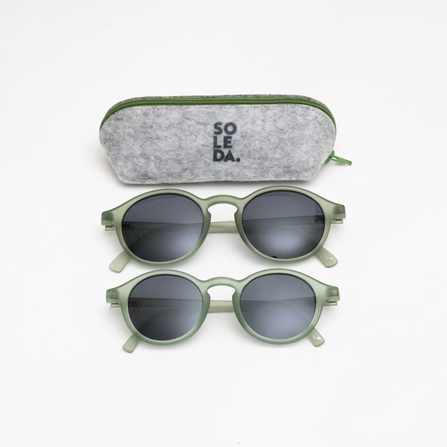 Sunglasses - Olive Green (3-12y)