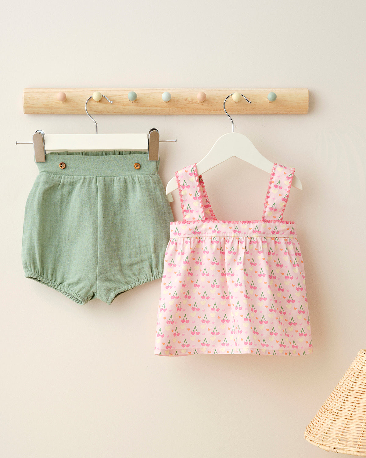 Cherry Backless Blouse