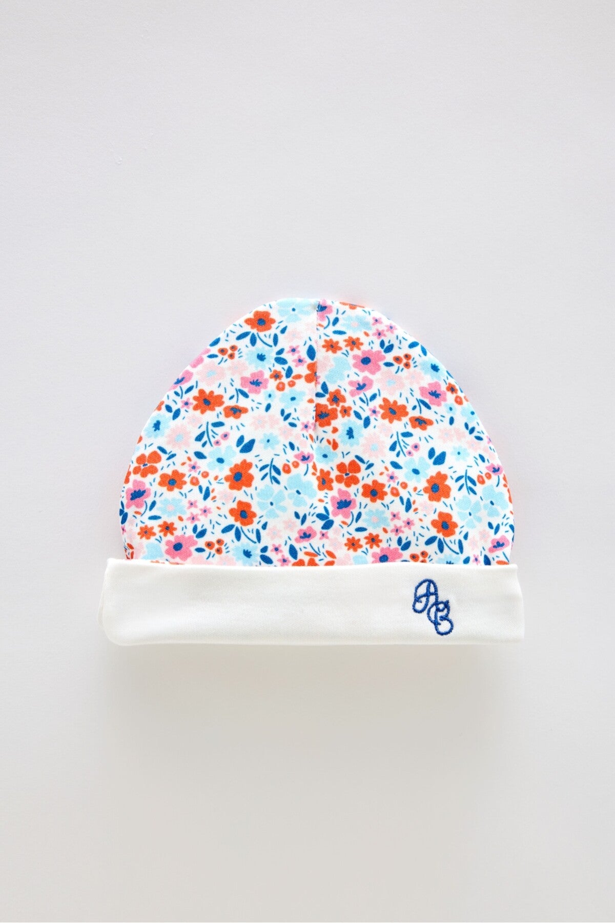 Little Blossom Hat & Bib - Red