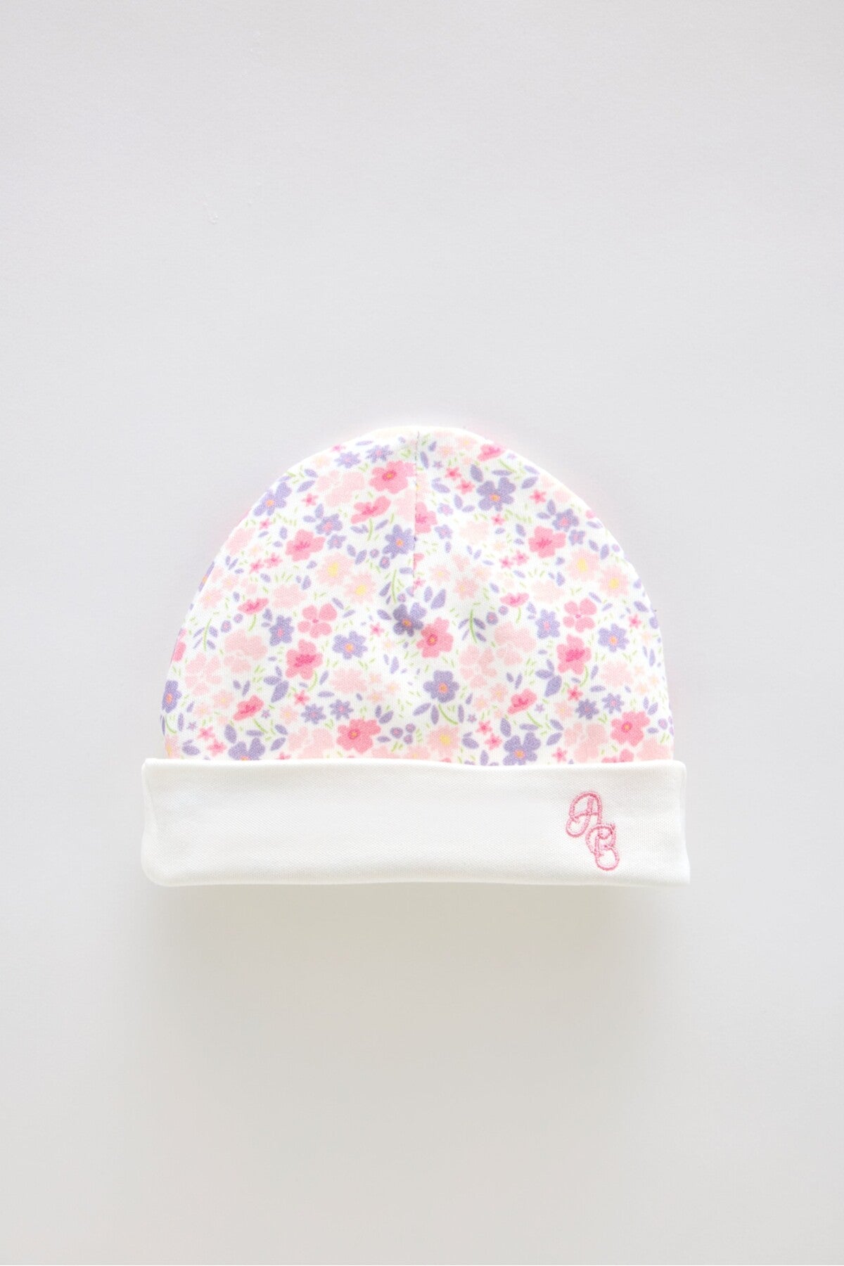 Little Blossom Hat & Bib - Pink