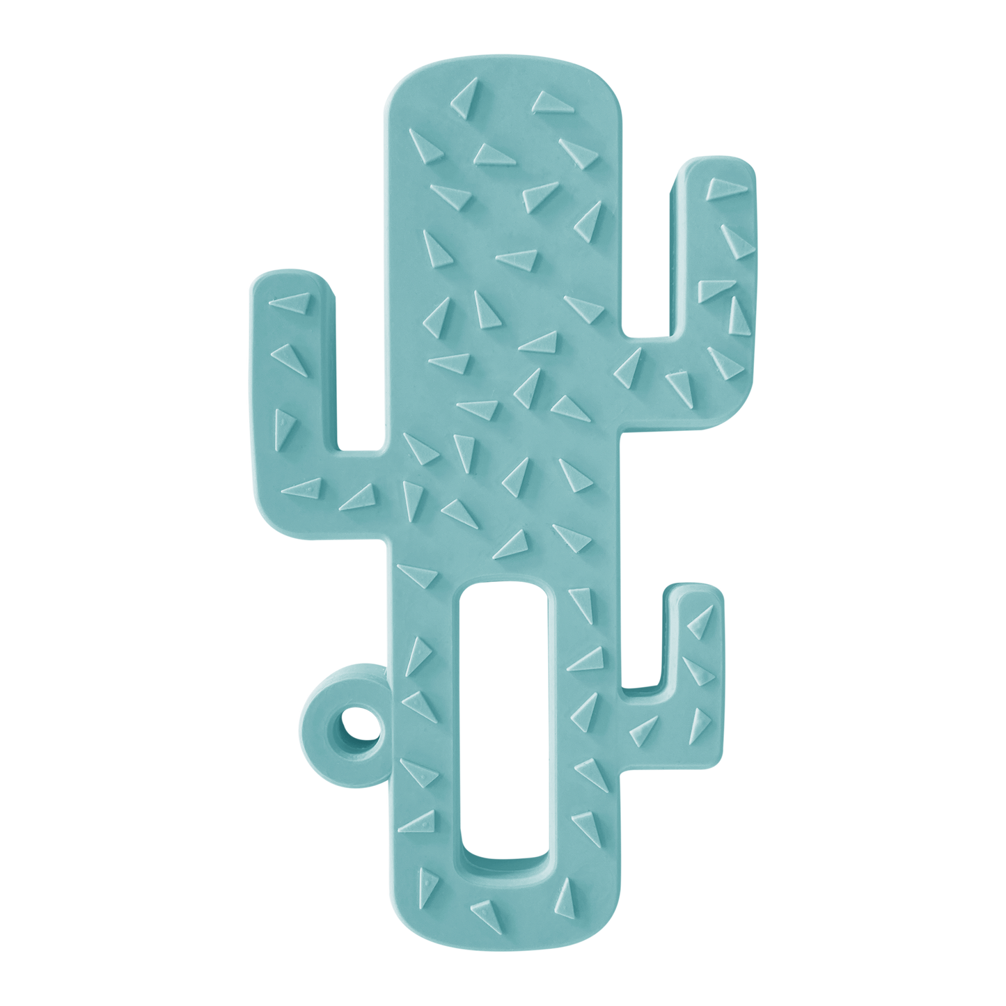 CACTUS Teether - Aqua Green