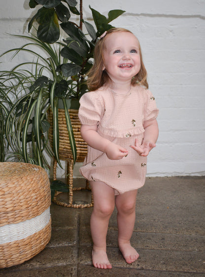 Pearl Romper - Poudre