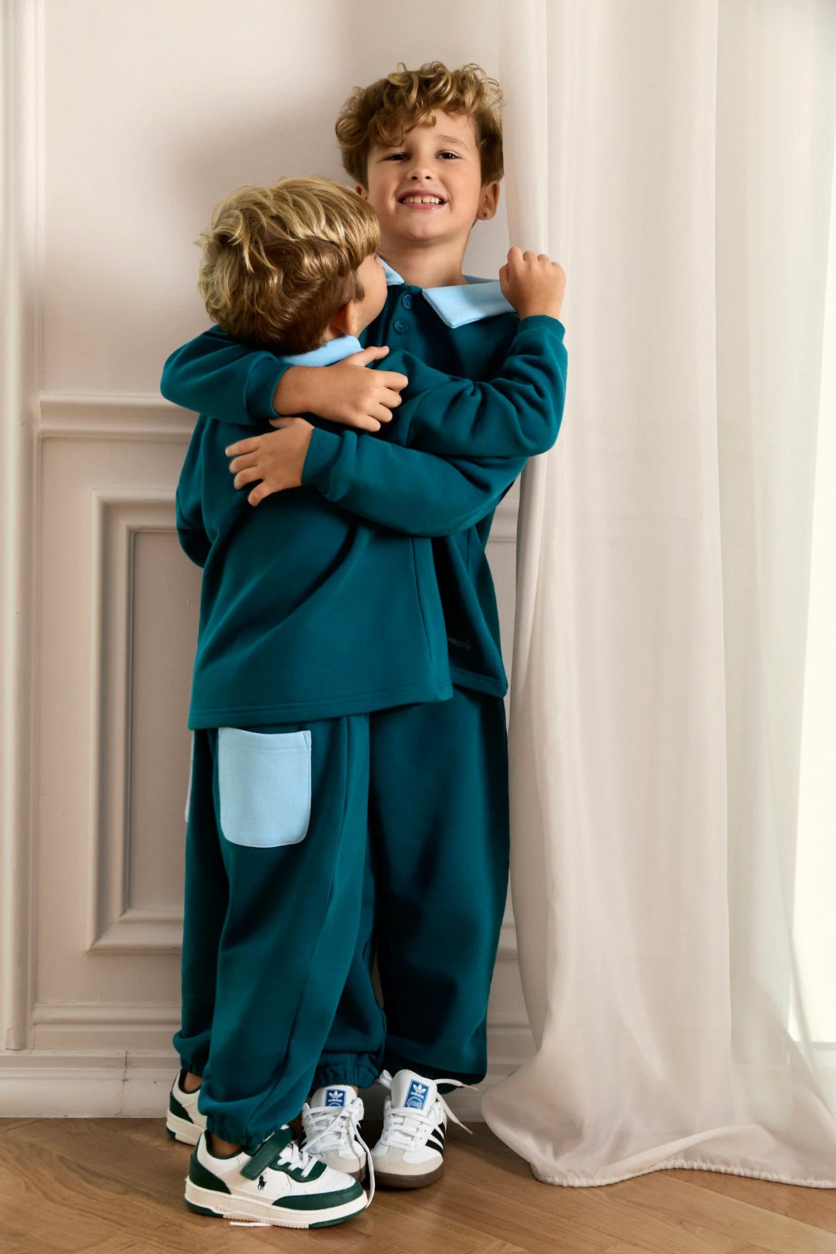 Leo Tracksuit Set - Teal Pop