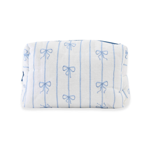 Ribbon Pouch - Blue
