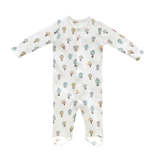 Hot Air Balloon Footed Onesie