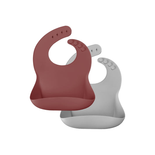 BASICS Bib Set - Velvet Rose