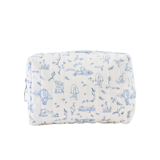 Toile De Jouy Pouch - Blue