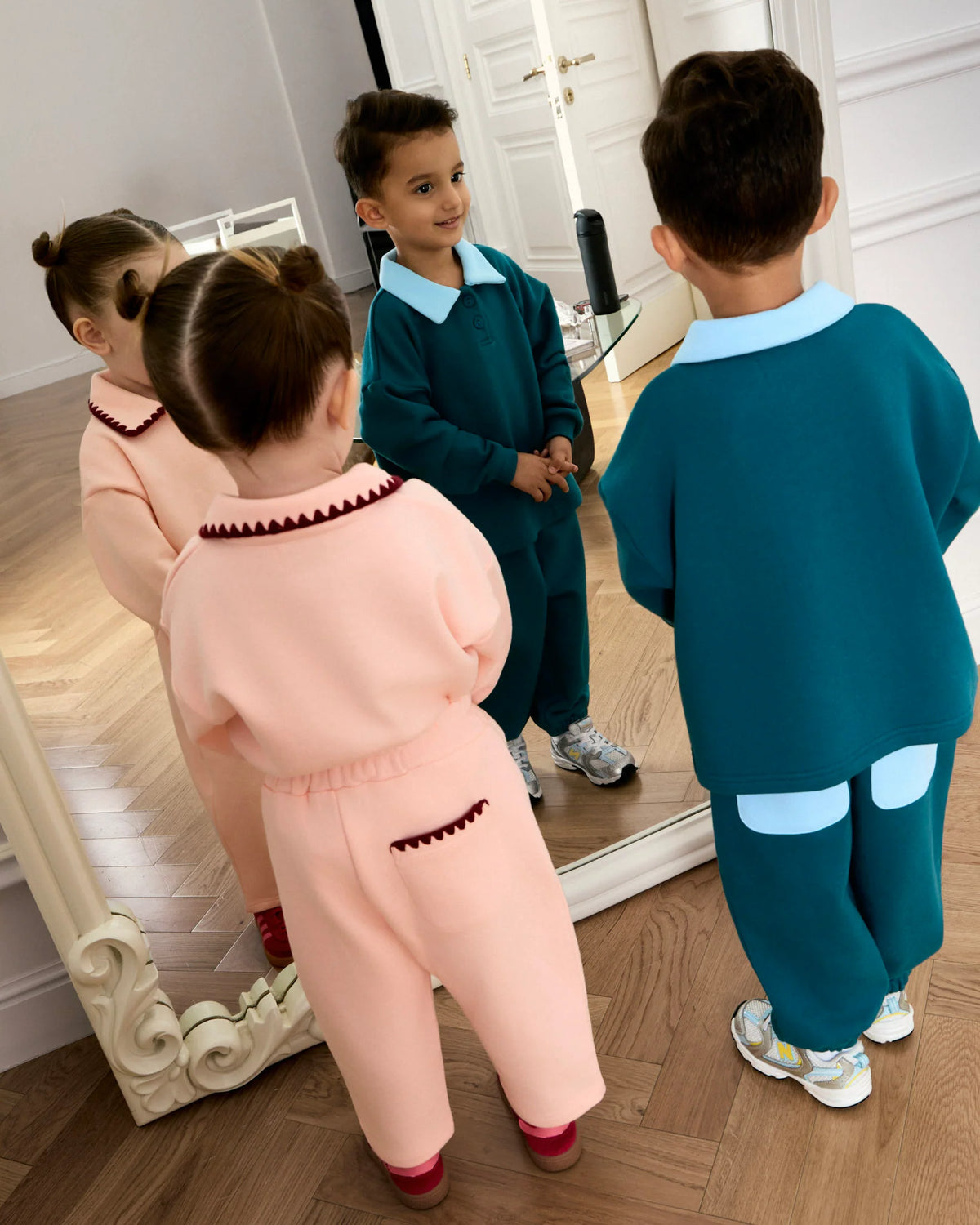 Leo Tracksuit Set - Teal Pop