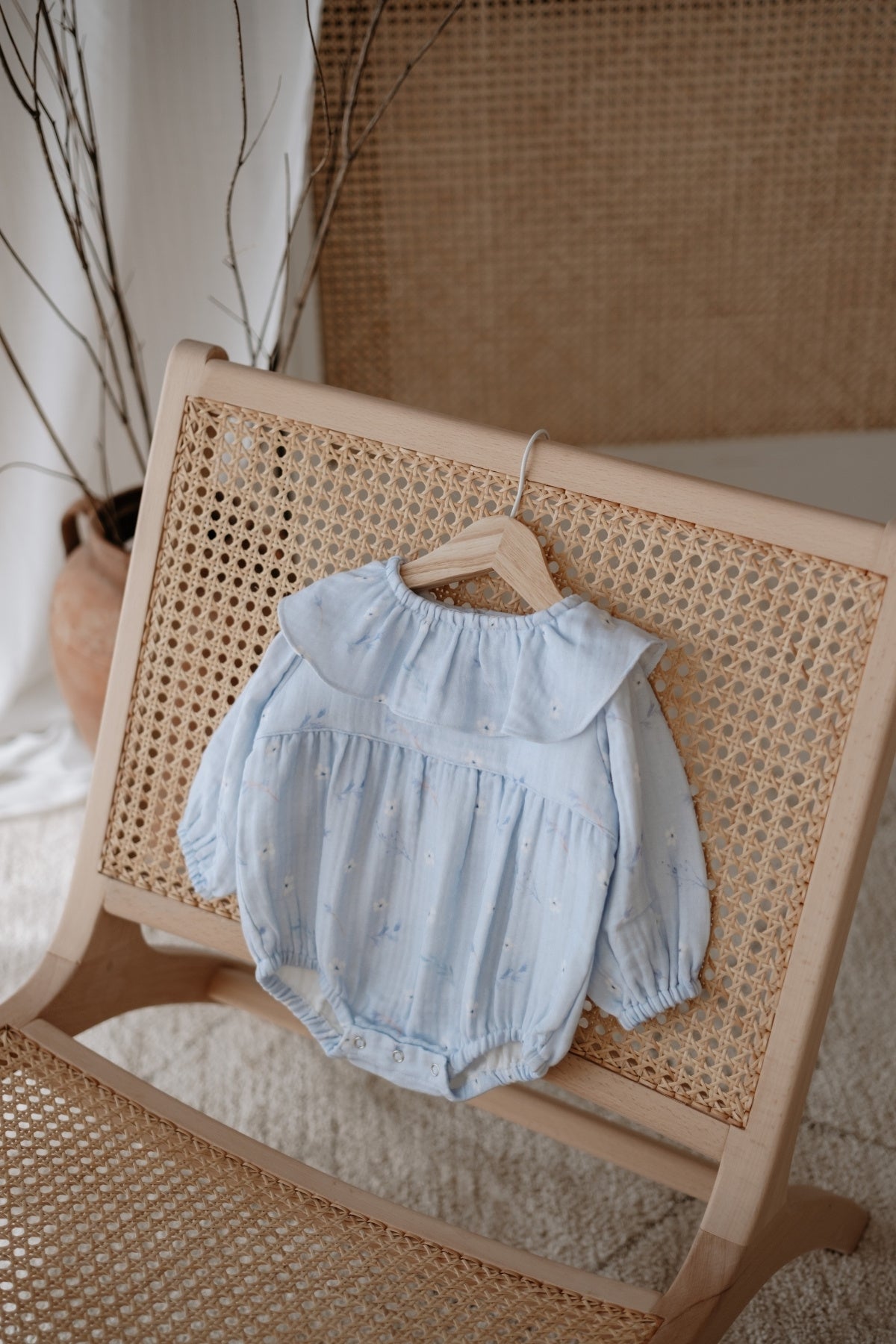 Chloe Muslin Romper