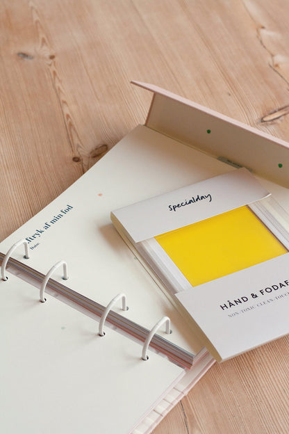 Hand and Footprint Clean Touch Ink Pad - Yellow by Specialday in Multi