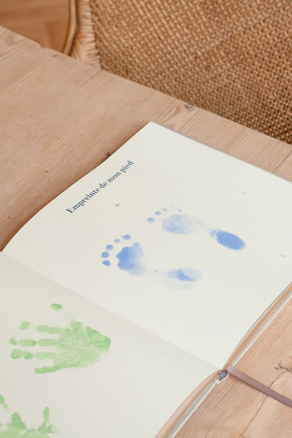 Hand and Footprint Clean Touch Ink Pad - Green by Specialday in Multi