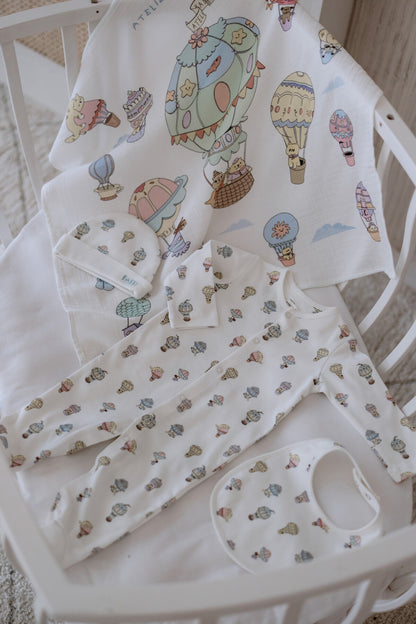 Hot Air Balloon Newborn Set