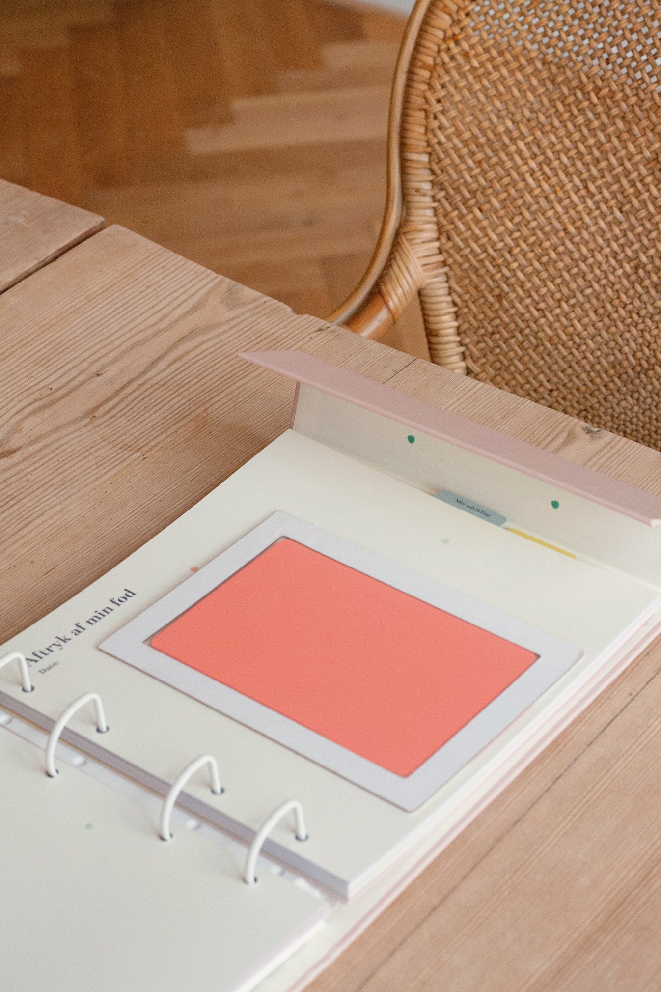 Hand and Footprint Clean Touch Ink Pad - Coral by Specialday in Multi
