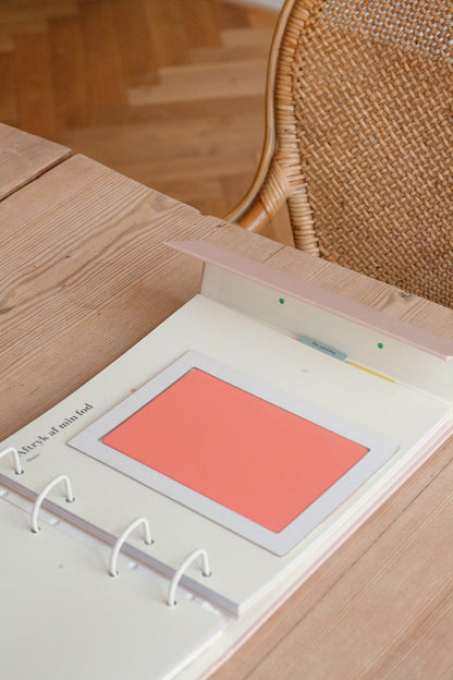Hand and Footprint Clean Touch Ink Pad - Coral by Specialday in Multi