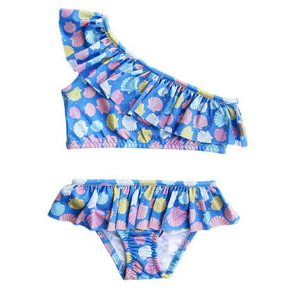 Ruffle Bikini Set - Sea Shell