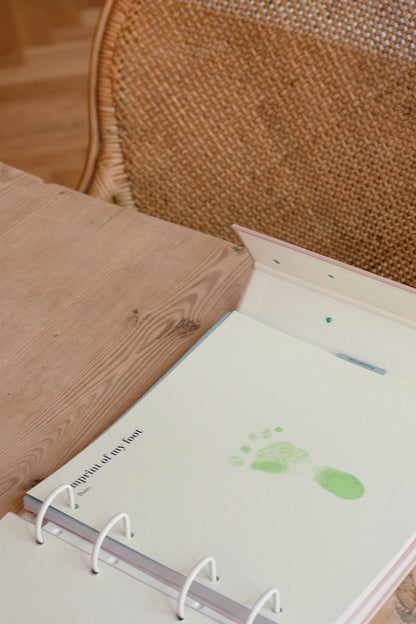 Hand and Footprint Clean Touch Ink Pad - Green by Specialday in Multi