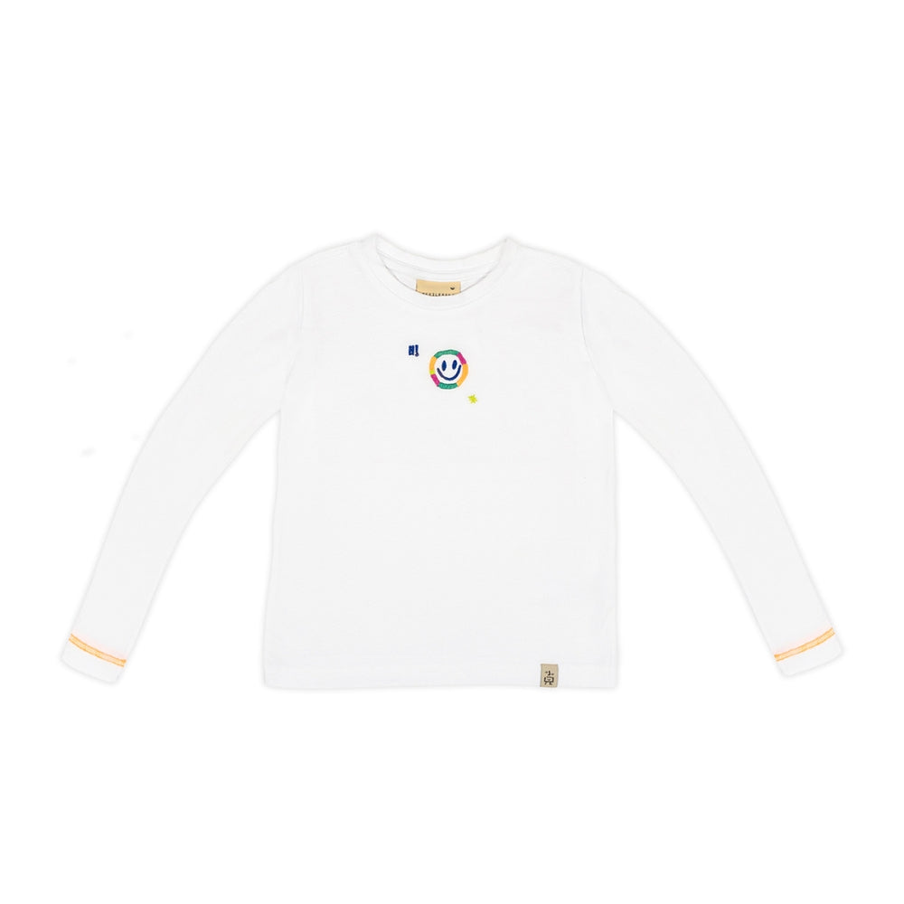 Hi Smiley Long Sleeve T-Shirt