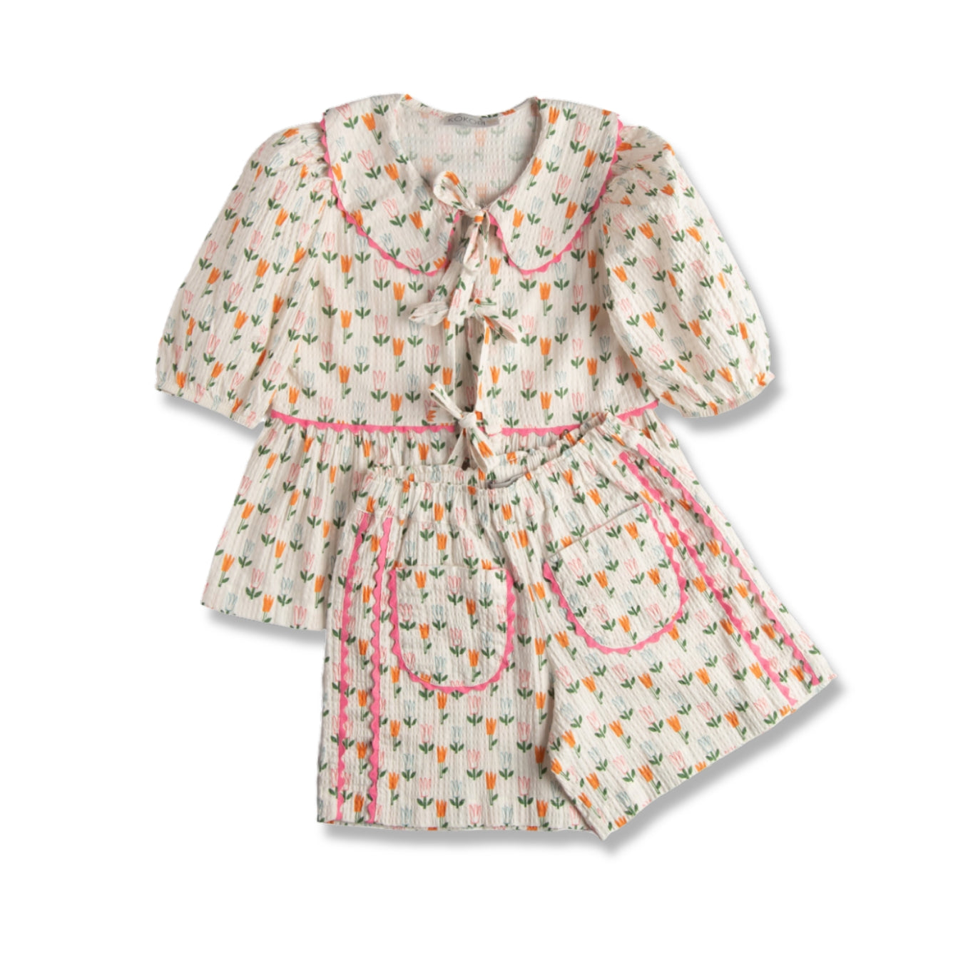 Gaia Shorts Set - Tulip