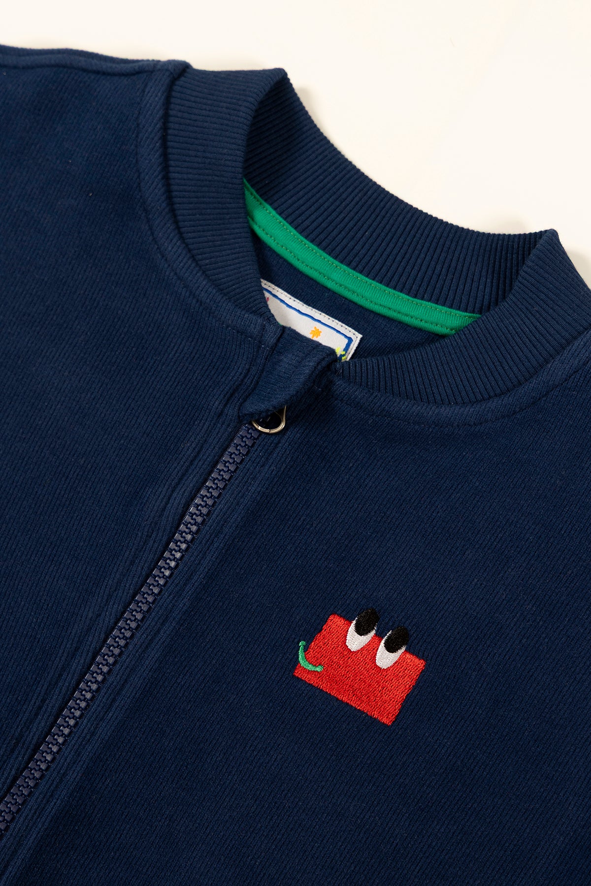 Curious Eyes Jacket - Navy