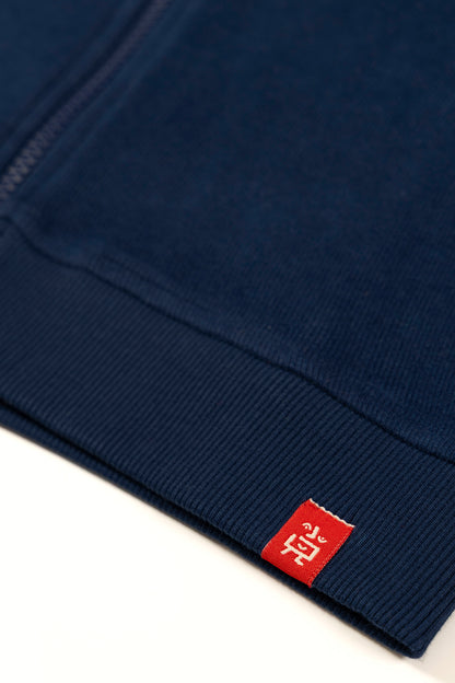 Curious Eyes Jacket - Navy