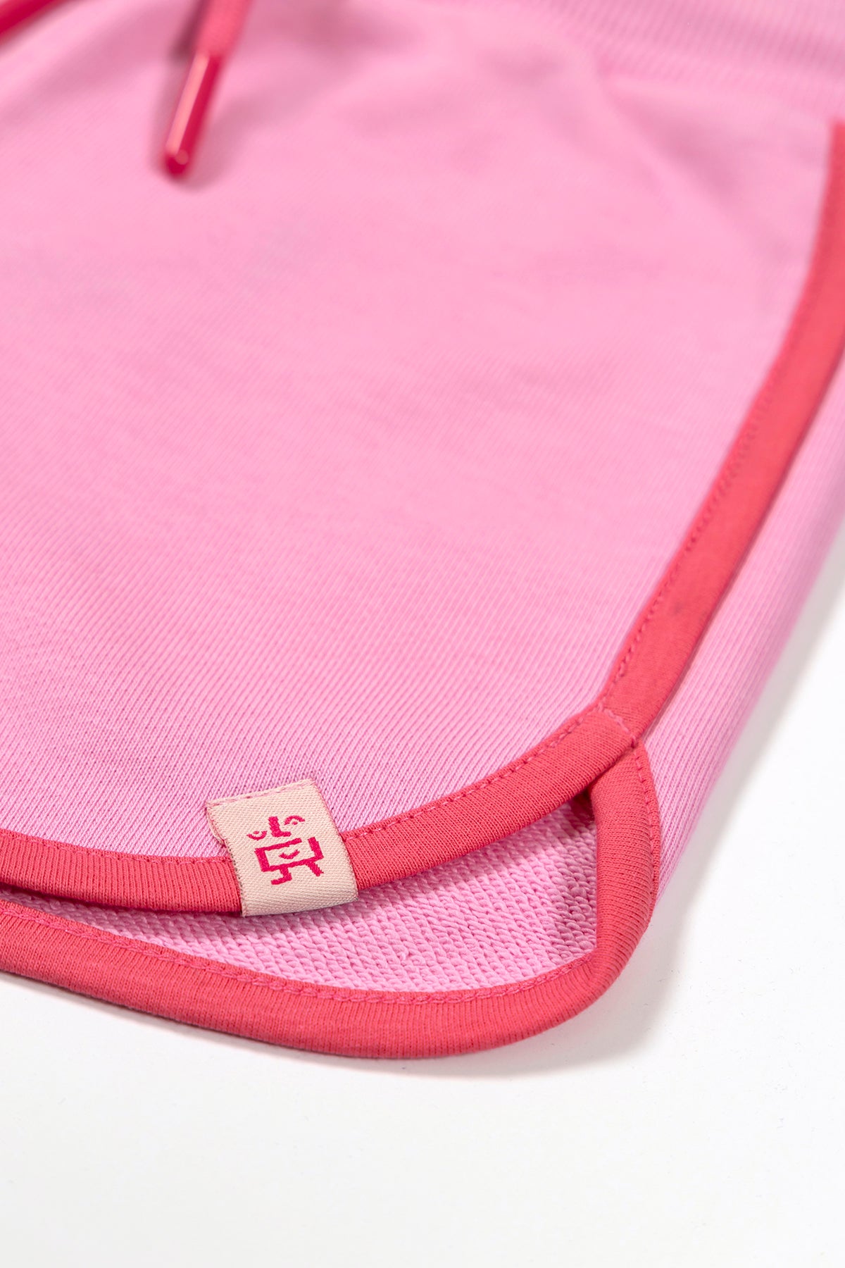 Retro Smiley Shorts - Pink