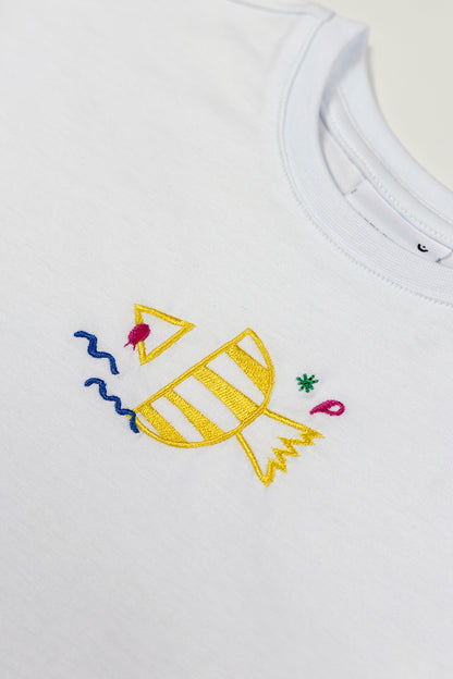Line PineApple Crop T-Shirt