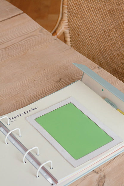 Hand and Footprint Clean Touch Ink Pad - Green by Specialday in Multi