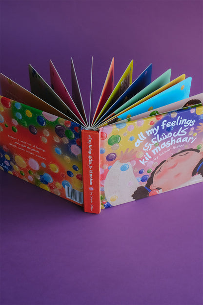All My Feelings - Bilingual Board Book