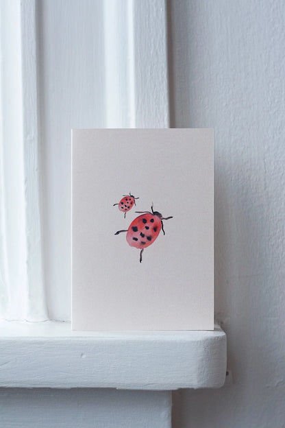 Greeting Card - Ladybug by Specialday in Multi