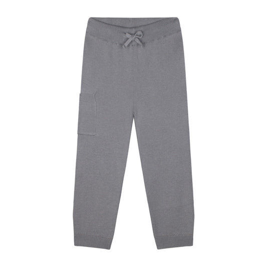Grey Knit Sweatpants