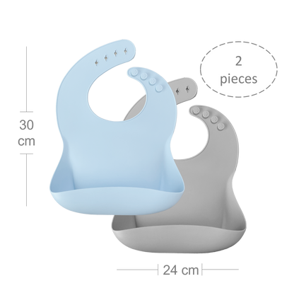 BASICS Bib Set - Mineral Blue